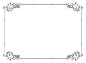 Cadre gothique