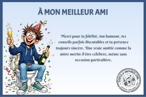 À mon meilleur ami