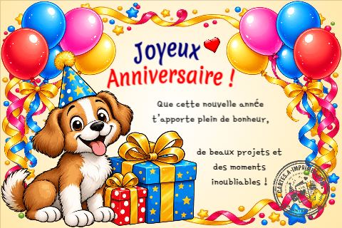 Joyeux Anniversaire enfant