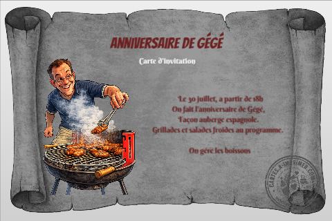 Anniversaire de Gégé