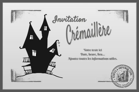 Invitation Cremaillere
