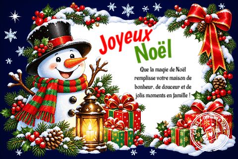 Aperçu de la carte Joyeux Noël