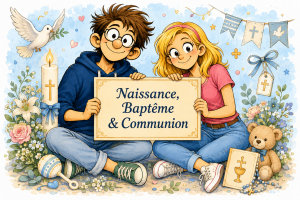 Naissance, Baptême & Communion